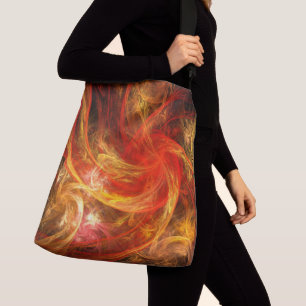 Bolso Cruzado Firestorm Nova Arte Abstracto Bandolera