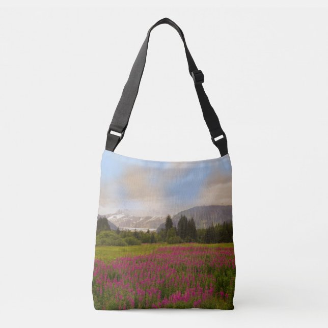 Bolso Cruzado Fireweed de Alaska (Anverso)
