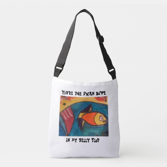 Bolso Cruzado Fishy Tote Bag (Anverso)