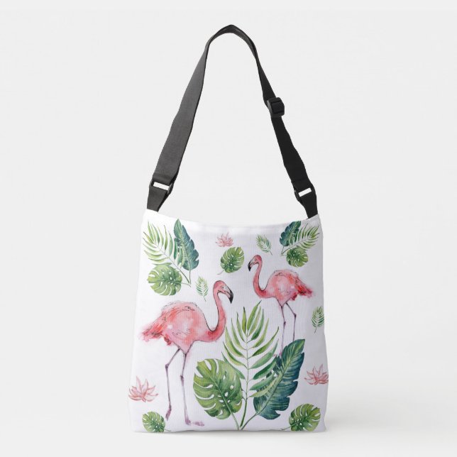 Bolso Cruzado Flamencos (Anverso)