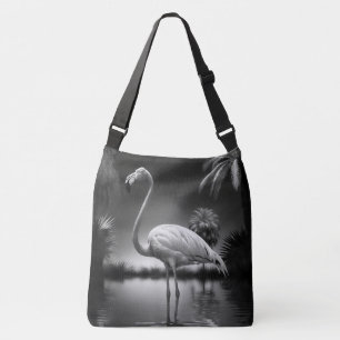 Bolso Cruzado Flamingo en un estanque