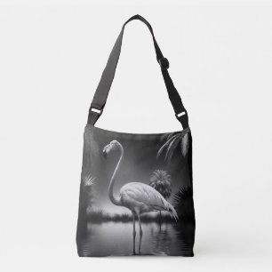 Bolso Cruzado Flamingo en un estanque