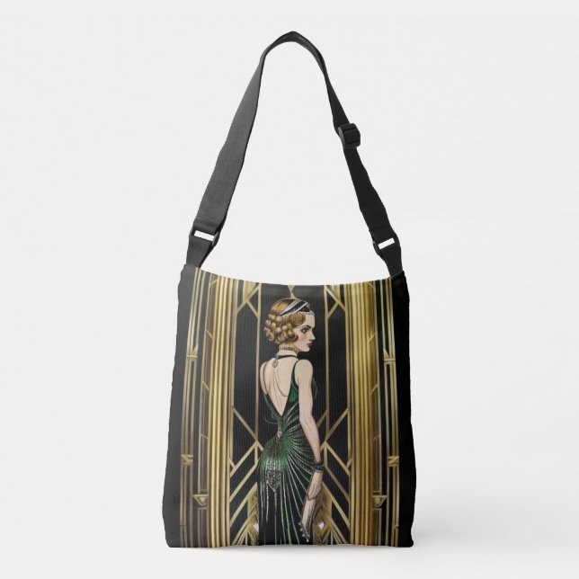 Bolso Cruzado Flapper (2): (Anverso)