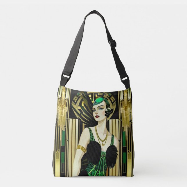 Bolso Cruzado Flapper 7: (Anverso)