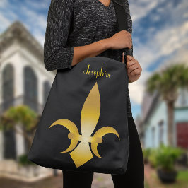 Bolso Cruzado Fleur-De-Lis personalizado