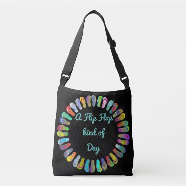 Bolso Cruzado Flip Flop Day (Anverso)