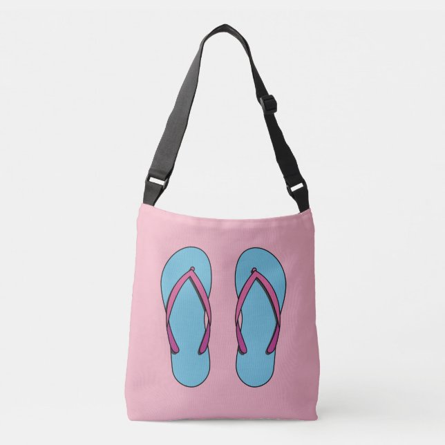 Bolso Cruzado Flip Flops de playa (Anverso)