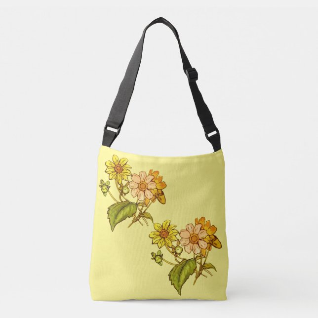 Bolso Cruzado Flor (Anverso)