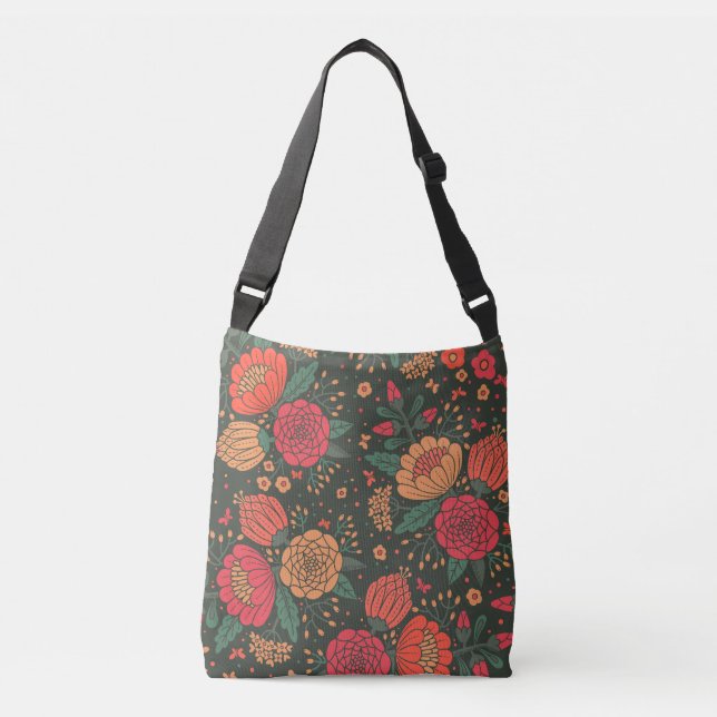 Bolso Cruzado flor (Anverso)