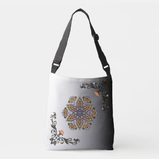Bolso Cruzado Flor Celestial al Estilo Mandala