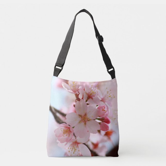 Bolso Cruzado Flor de cerezo (Anverso)