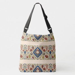 Bolso Cruzado Flor de granada otomana de Iznik