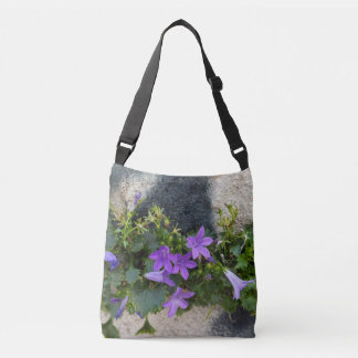 Bolso Cruzado flor de la pared