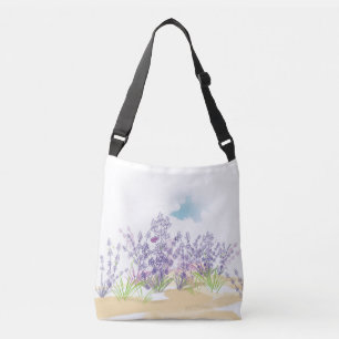 Bolso Cruzado Flor de lavanda