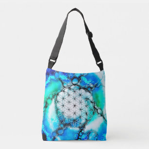 Bolso Cruzado Flor De Vida - Formas Coloridas 2