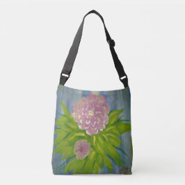 Bolso Cruzado flor rosa