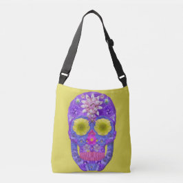 Bolso Cruzado Flor Skull 5