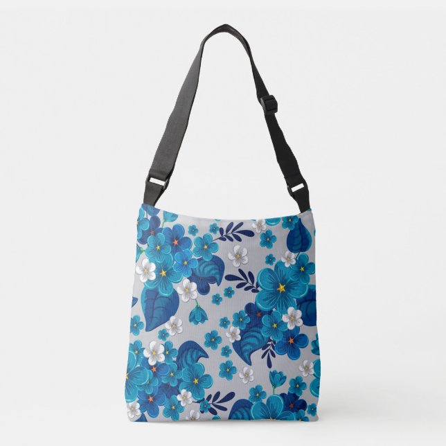 Bolso Cruzado Floral (Anverso)
