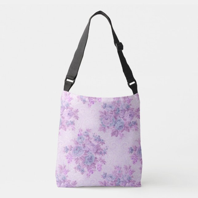 Bolso Cruzado Floral (Anverso)