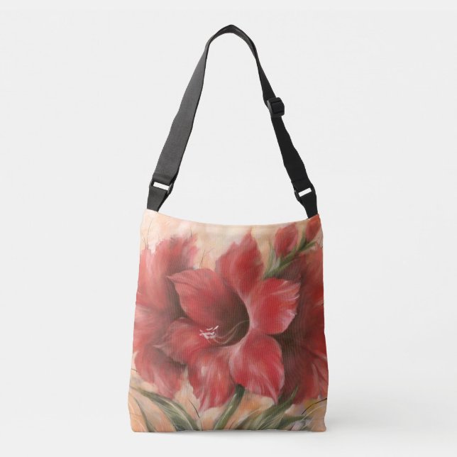 Bolso Cruzado Floral (Anverso)