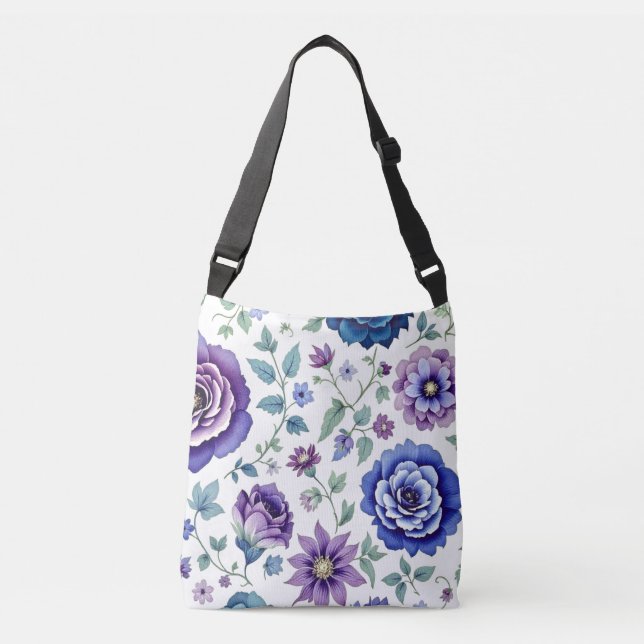 Bolso Cruzado Floral (Anverso)