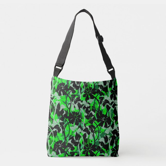 Bolso Cruzado Floral elegante (Anverso)