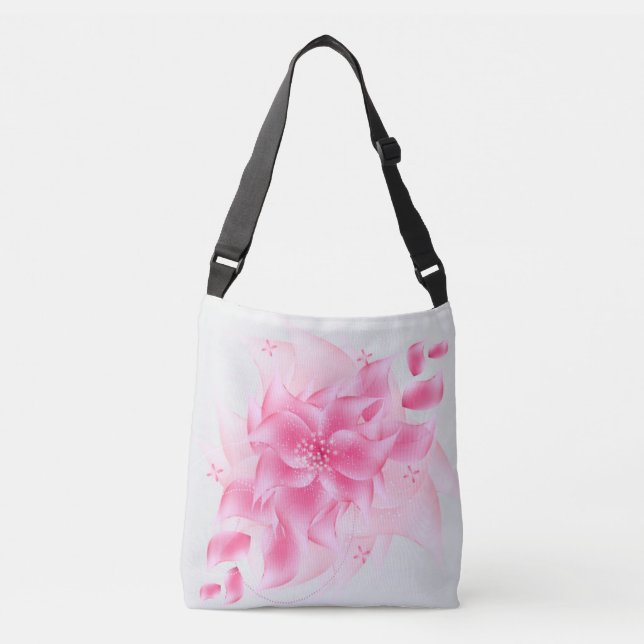 Bolso Cruzado Floral moderno (Anverso)