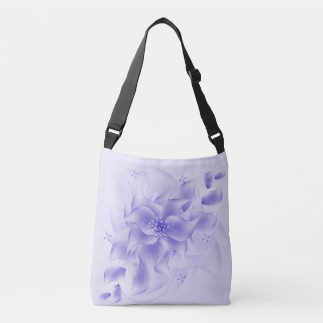 Bolso Cruzado Floral moderno (Anverso)