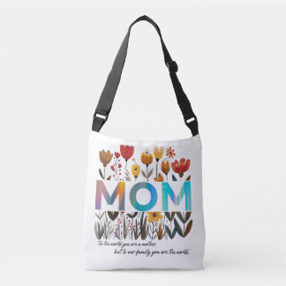Bolso Cruzado Floral MOM Bag