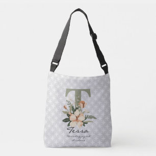 Bolso Cruzado Florecimiento Abundante de Tessa - Monograma Flora