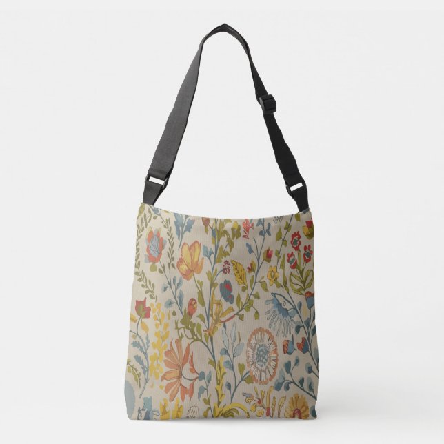 Bolso Cruzado Flores (Anverso)