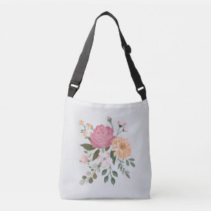 Bolso Cruzado Flores acuáticas