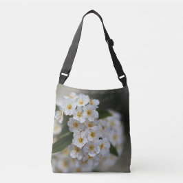 Bolso Cruzado Flores blancas de primavera
