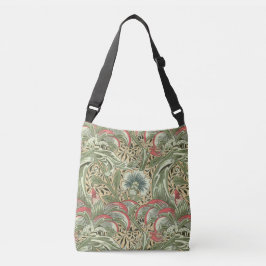 Bolso Cruzado Flores de cabaña William Morris