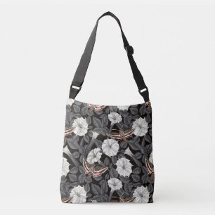 Bolso Cruzado Flores de luna y poliéster 2