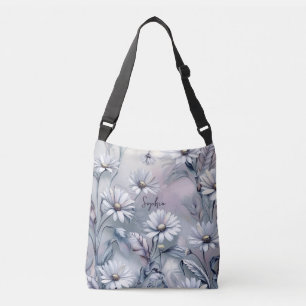 Bolso Cruzado Flores de margarita pastel Personaliza primavera v