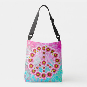 Bolso Cruzado flores de paz