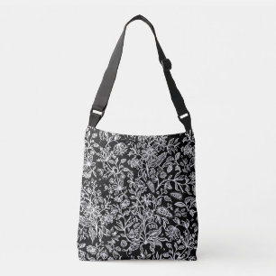 Bolso Cruzado Flores decorativas 21