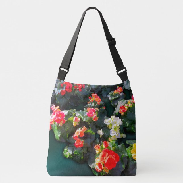 Bolso Cruzado Flores Encantadas (Anverso)