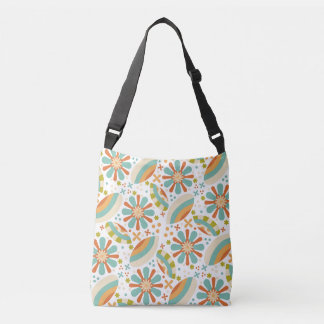 Bolso Cruzado Flores retro