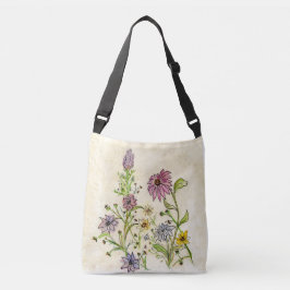 Bolso Cruzado Flores silvestres