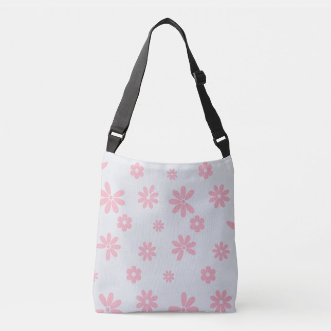 Bolso Cruzado Flores y Petals 12 (Anverso)