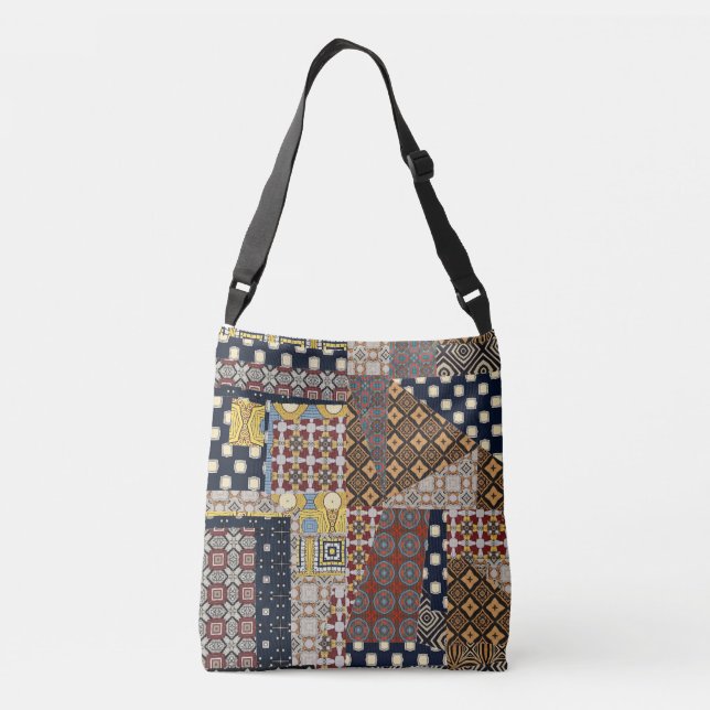 Bolso Cruzado Florillas Designer Tote Bag (Reverso)
