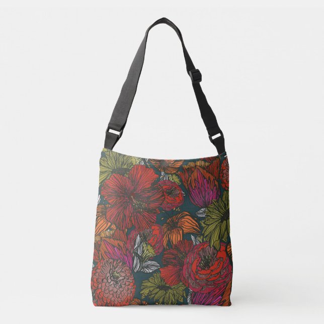 Bolso Cruzado Flower Medley (Anverso)