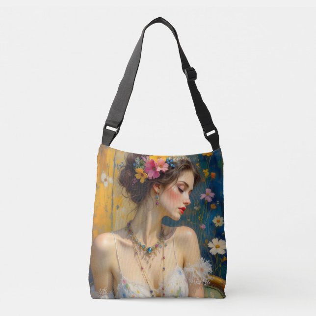 Bolso Cruzado Flowery (Anverso)