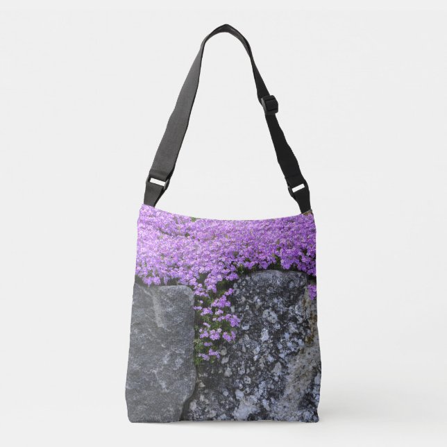 Bolso Cruzado Flox Único En Rocas (Anverso)