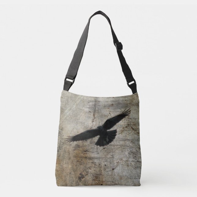 Bolso Cruzado Flying Crow (Anverso)