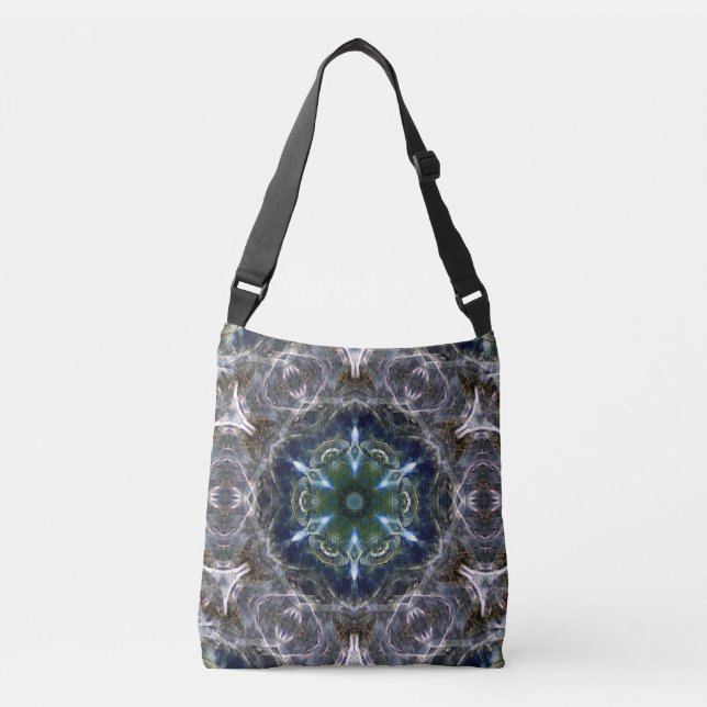 Bolso Cruzado Folk Mandala Tote Bag (Anverso)