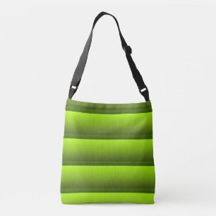 Bolso Cruzado Follaje verde