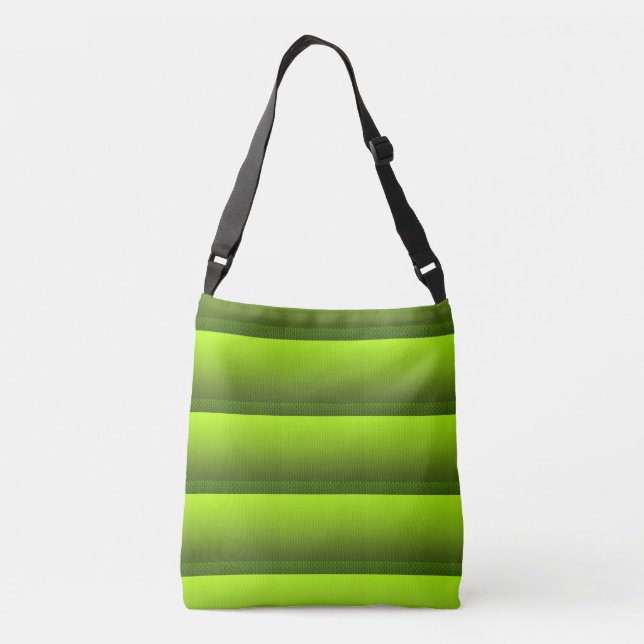 Bolso Cruzado Follaje verde (Reverso)